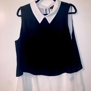 Chiffon Mock Neck Top- Torrid